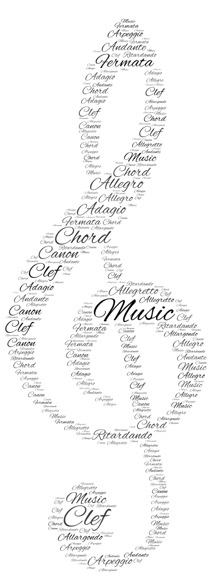 Music – WordArt.com