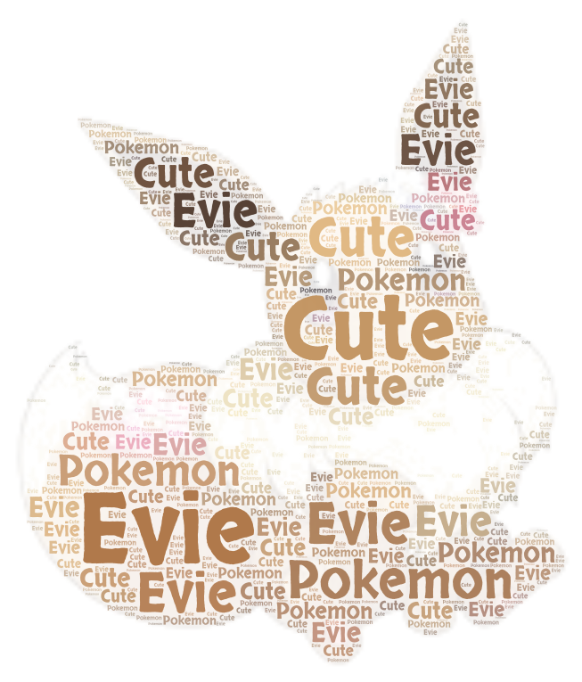 evie-pokemon-wordart