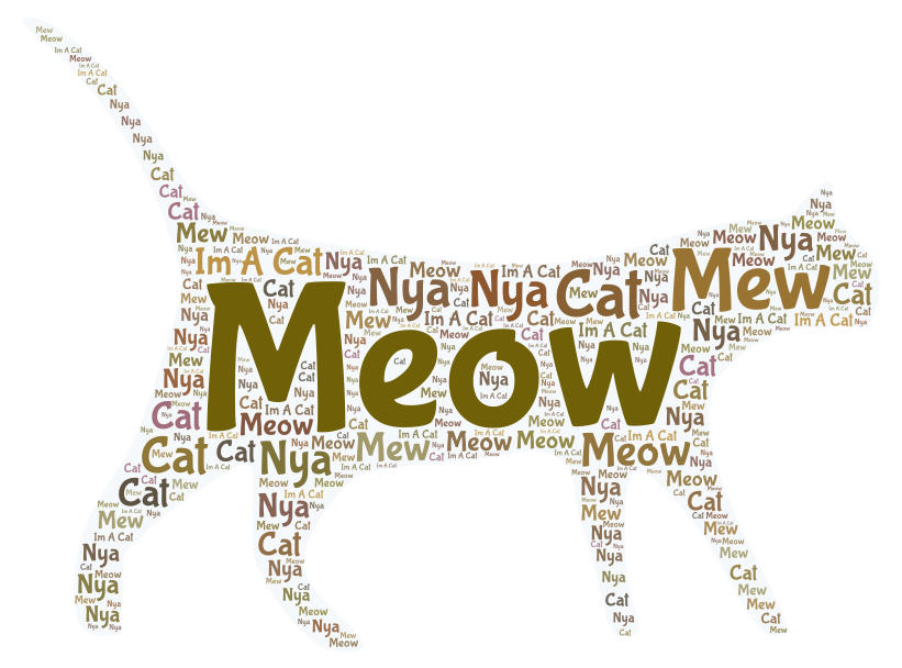 cat-wordart