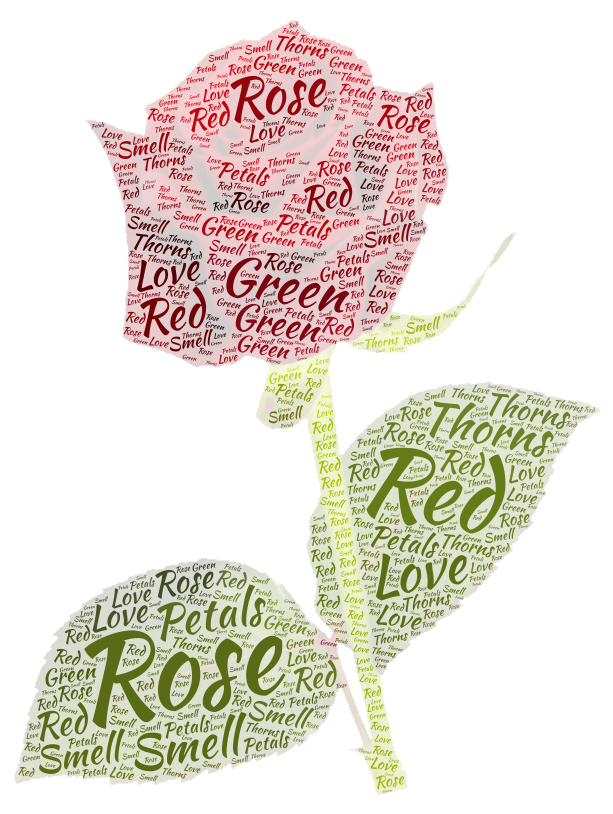 rose-wordart