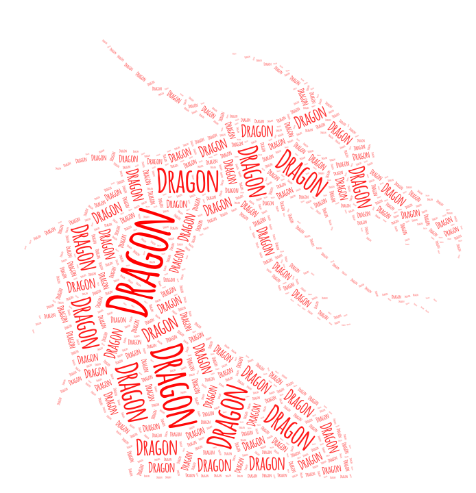 dragon-wordart