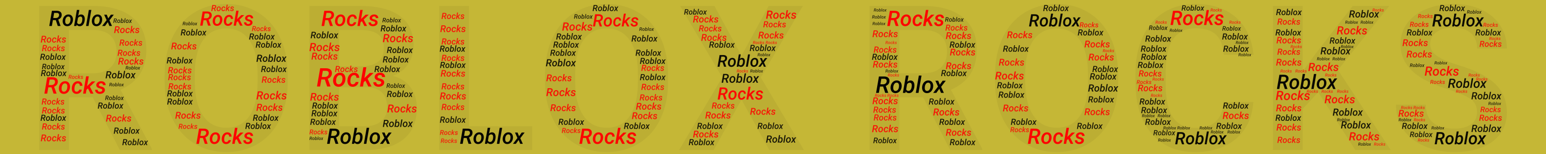 Roblox Rocks Wordart Com