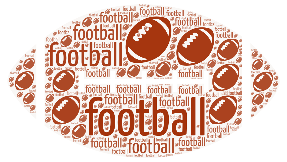 football-concept-stamped-word-art-royalty-free-vector-image