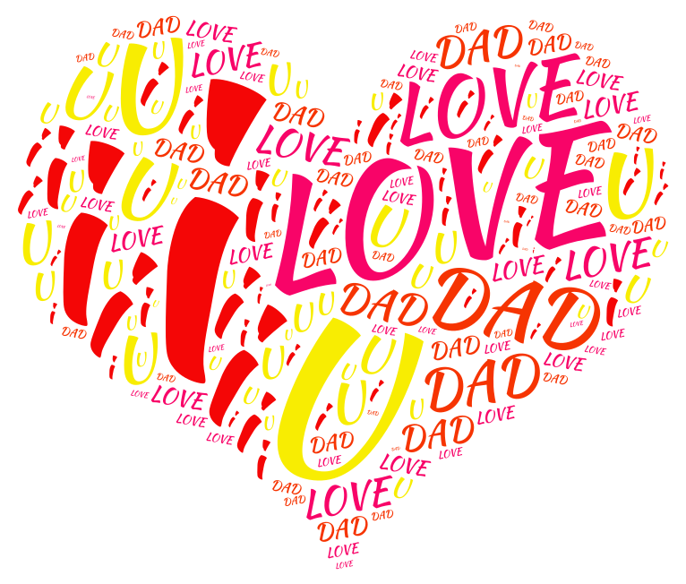 i-love-u-dad-wordart