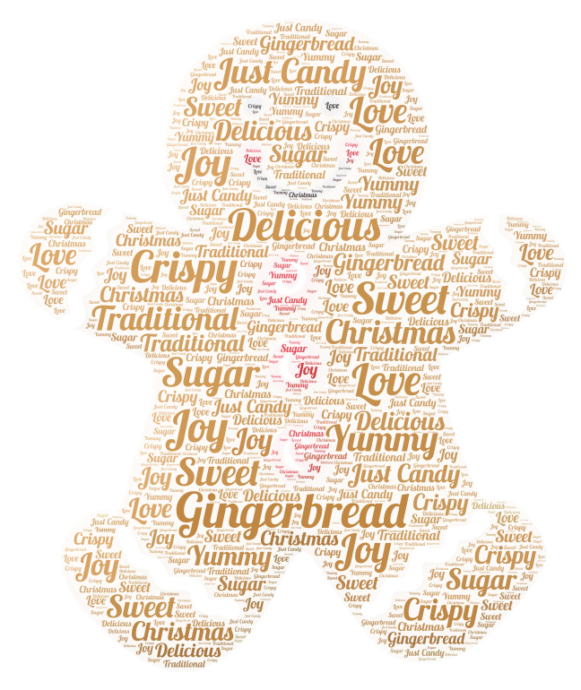 Gingerbread - WordArt.com