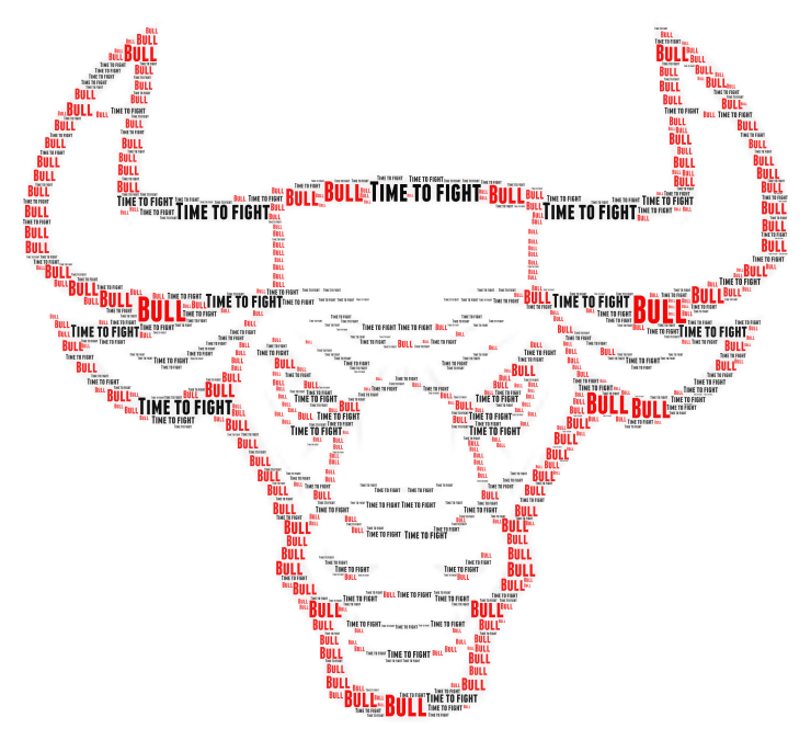 bull-wordart