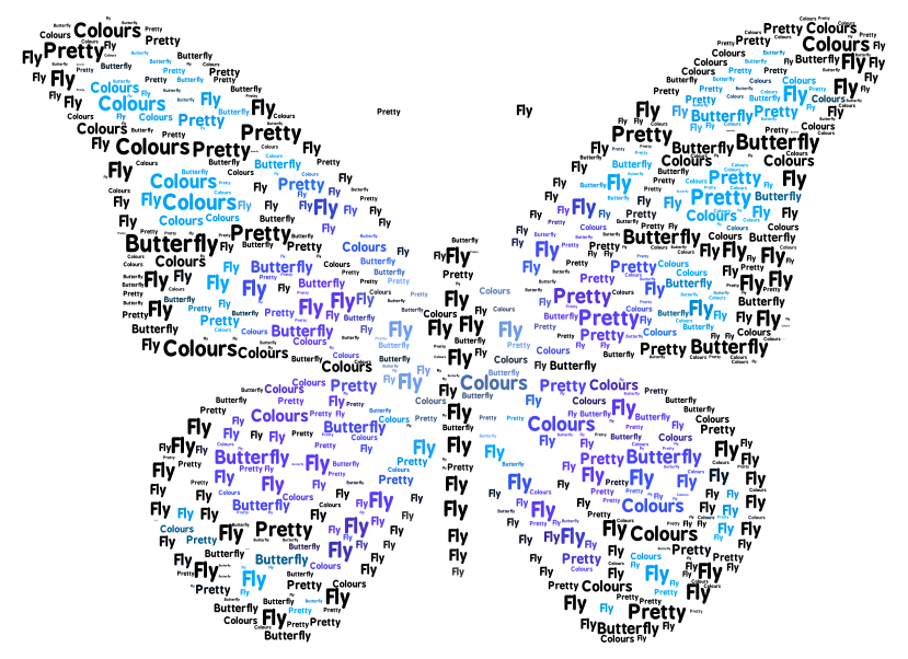 butterfly – WordArt.com