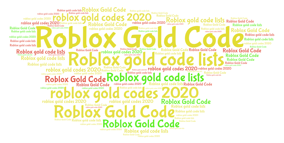 Latest Roblox Gold Code All New Roblox Gold Codes Lists 2020 - codes in roblox
