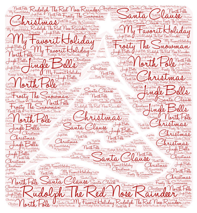 Christmas - WordArt.com