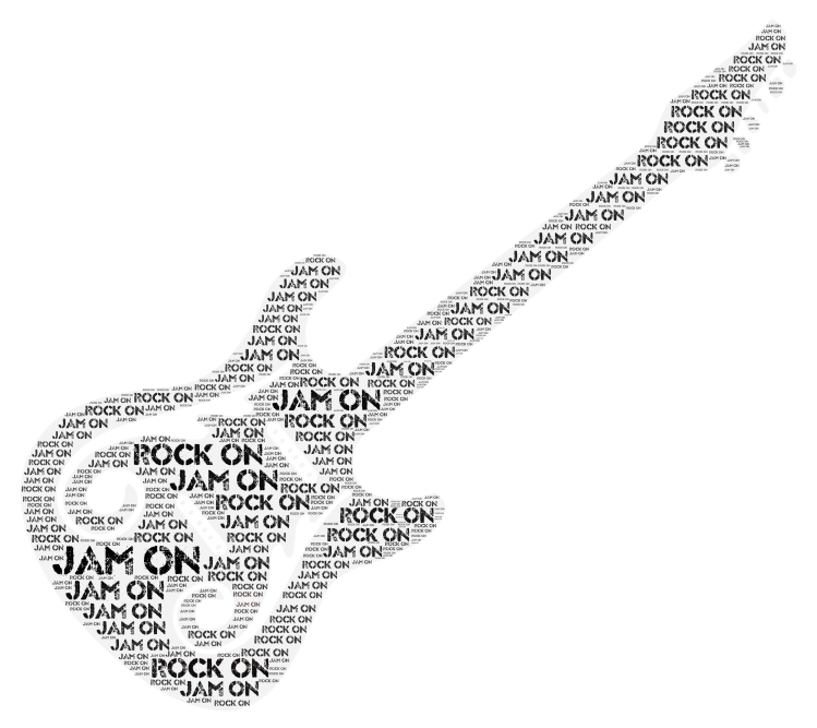 rock the night away! – WordArt.com