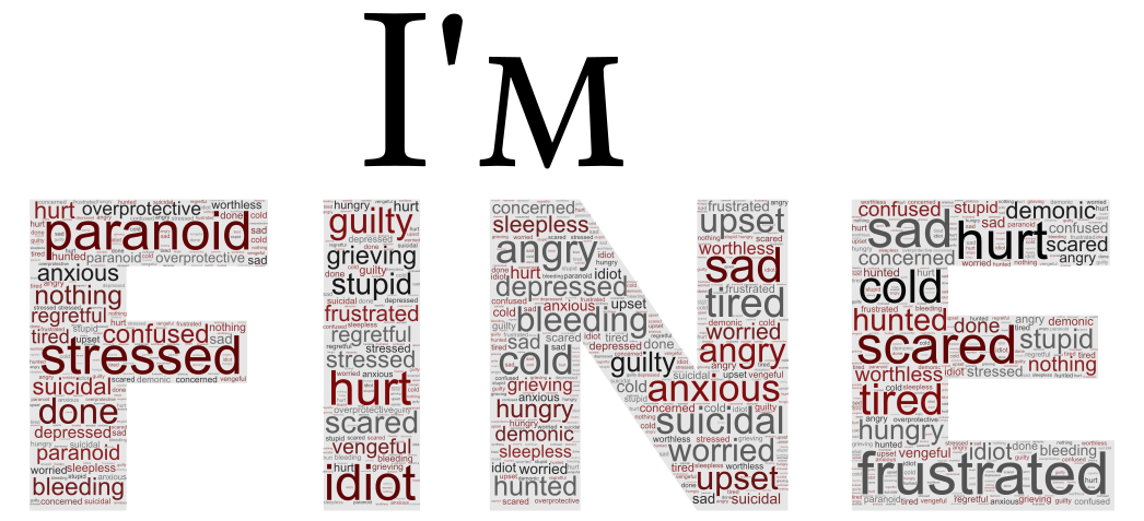 i-m-fine-wordart