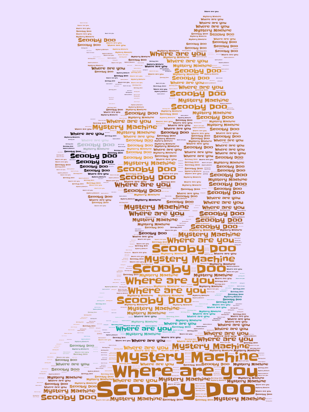 scooby-doo-wordart