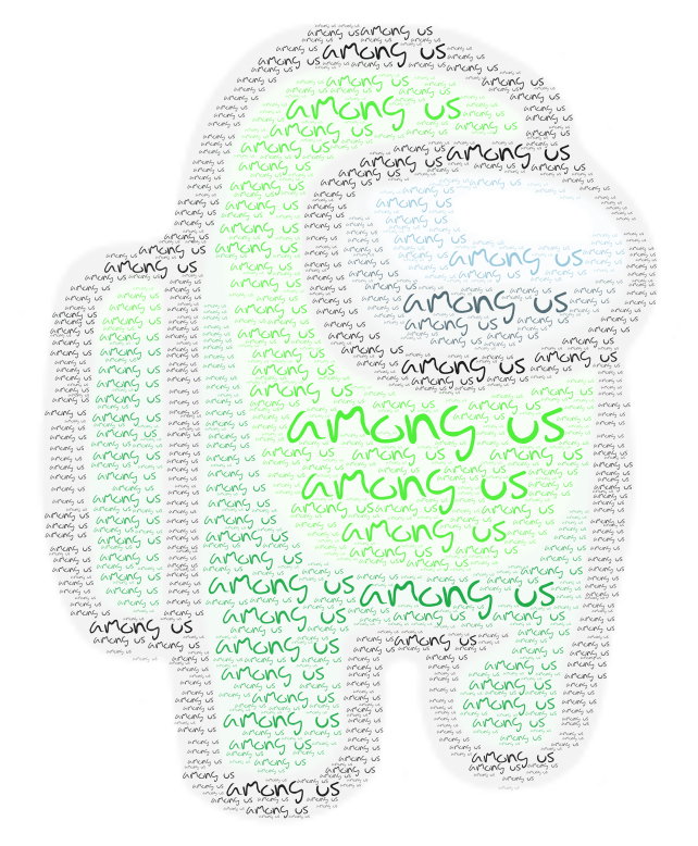 Among Us Text Art