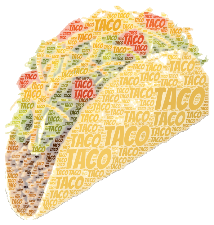 taco-wordart