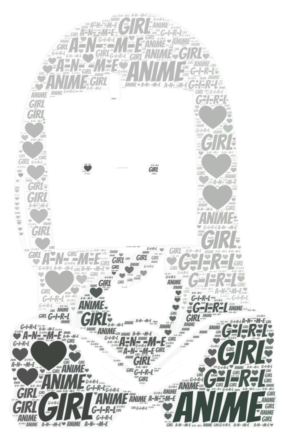 ANIME GIRL :heart: – WordArt.com