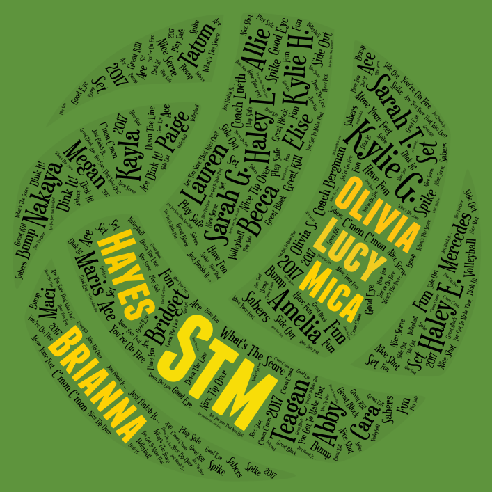 Stm Volleyball 2017 WordArt stm-volleyball-2017-wordart