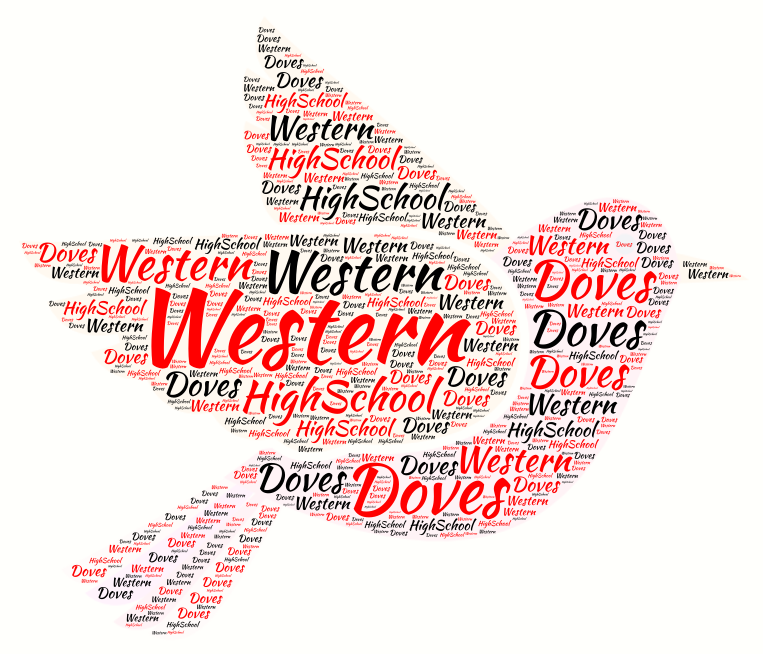 western-high-school-wordart