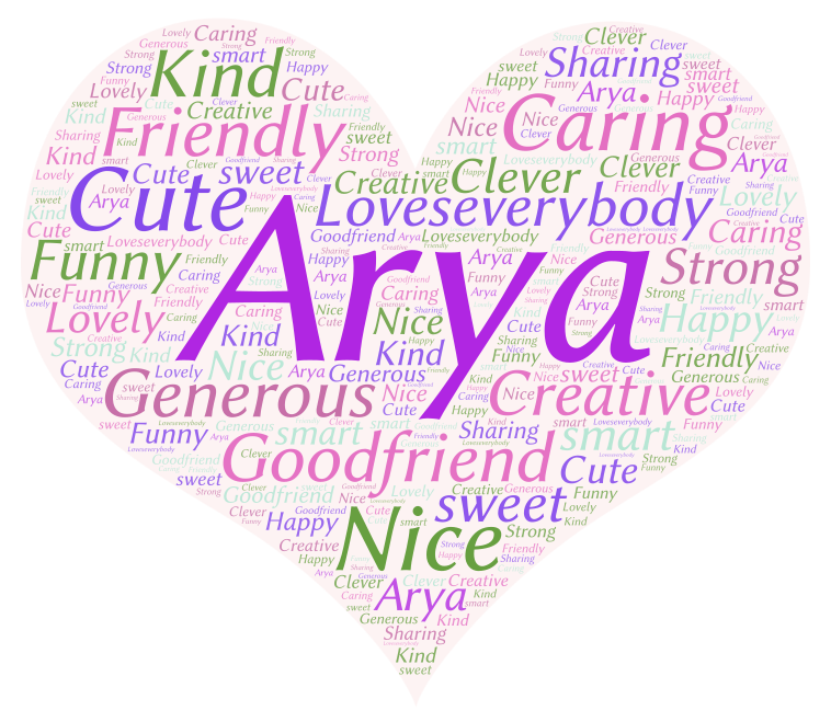 arya-wordart