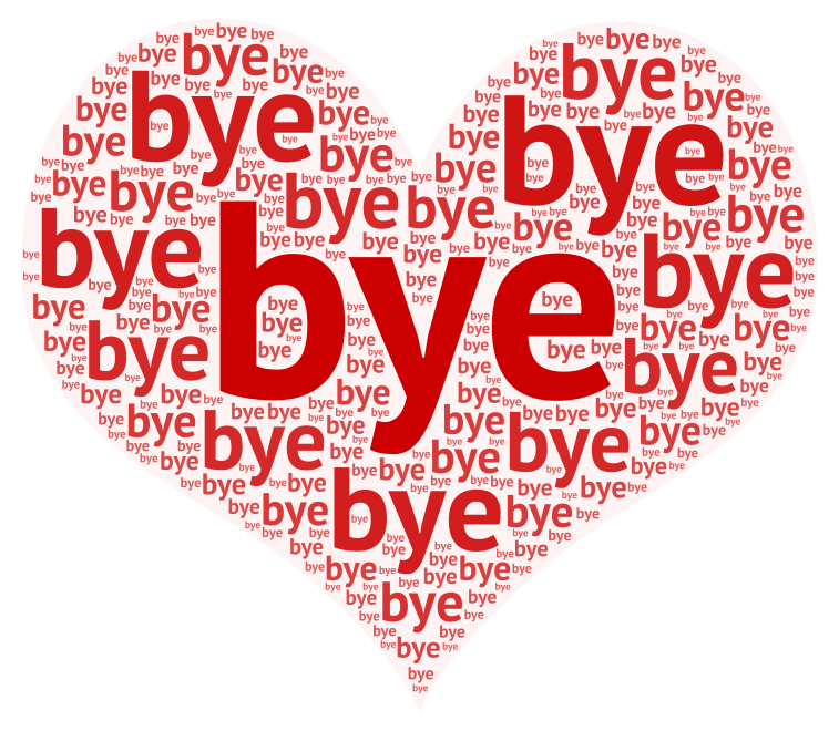 bye-wordart