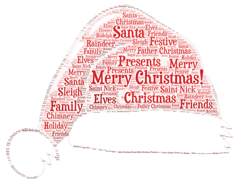 Merry Christmas! – WordArt.com