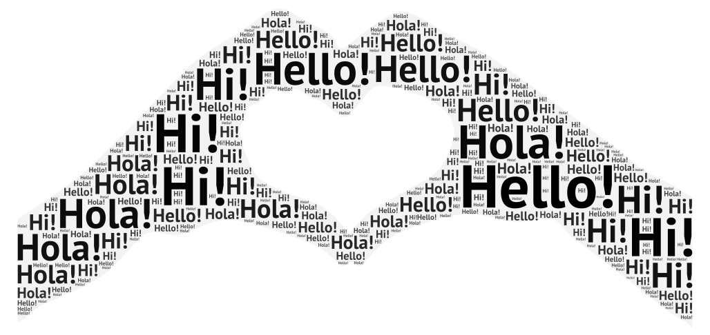 👋 Hello! 👋 – WordArt.com