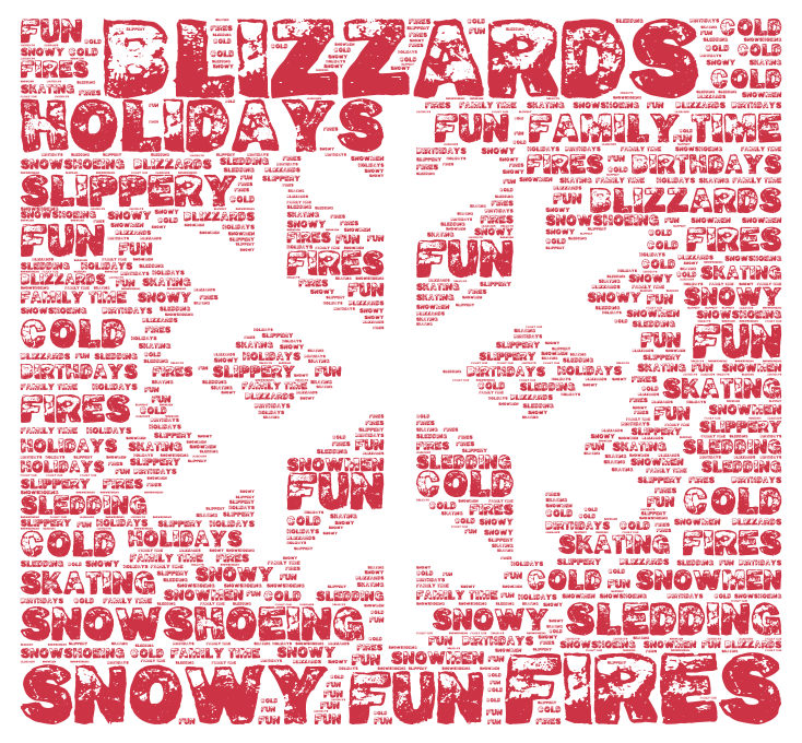 Winter WordArt Winter wordart
