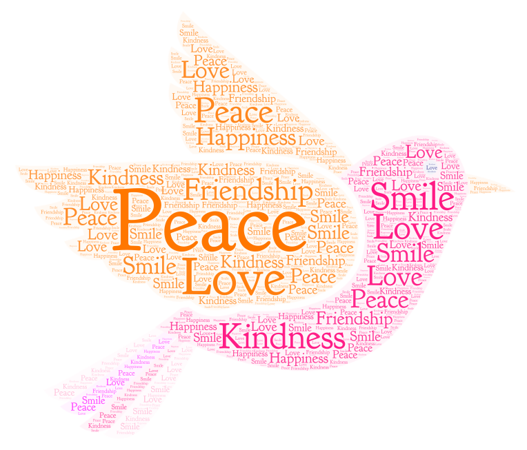 peace-wordart