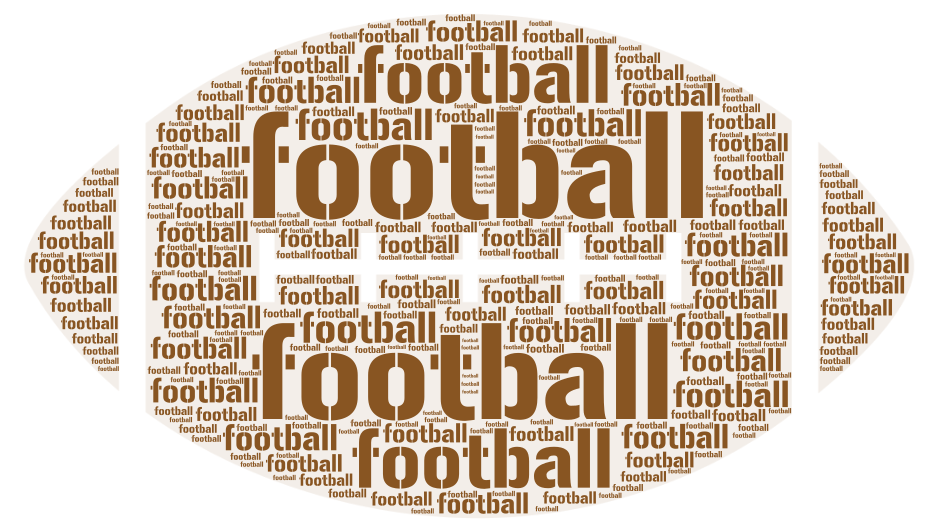 football-wordart