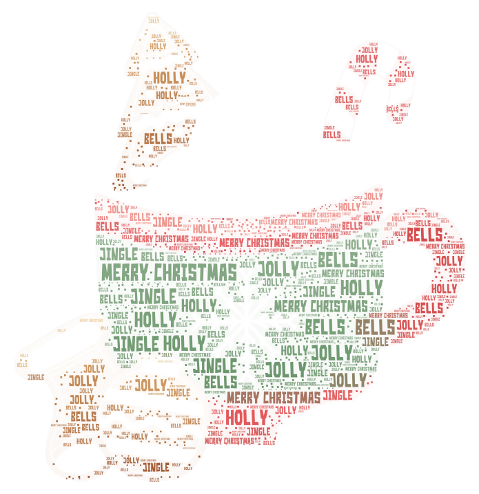 Merry Christmas – WordArt.com