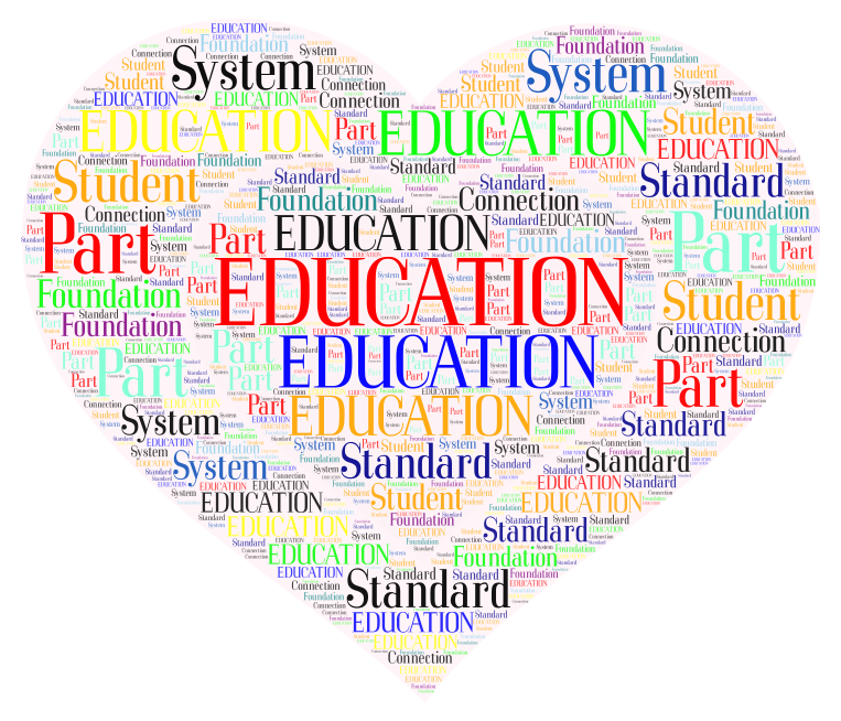 To Education with Love. Denne Meza. – WordArt.com