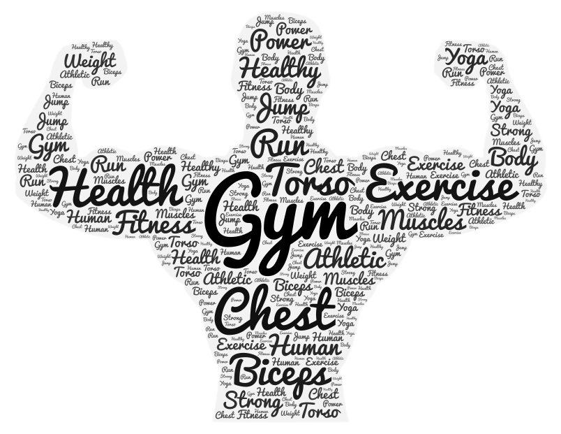 gym-wordart