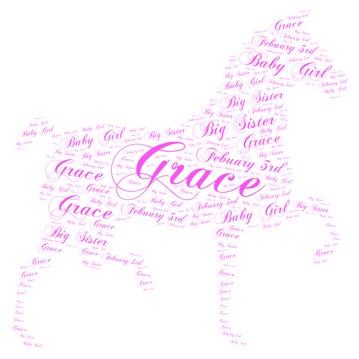grace word art