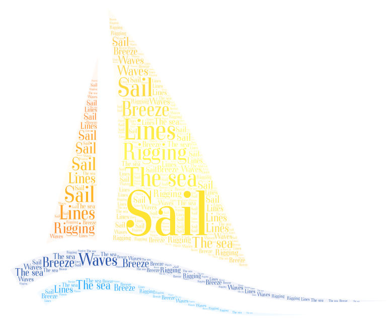 sailing-wordart