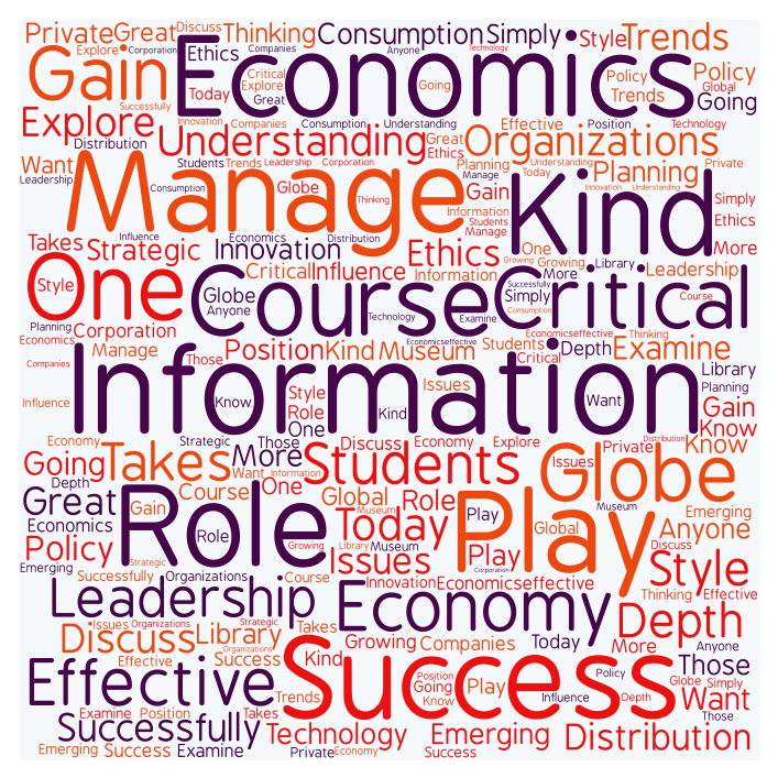 info-economics-and-management-wordart