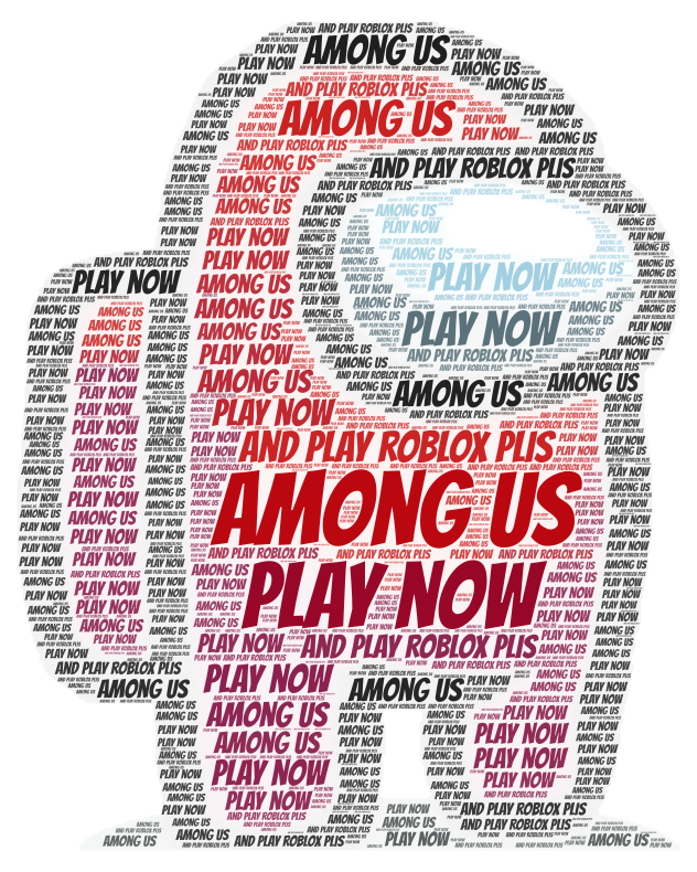 among us – WordArt.com