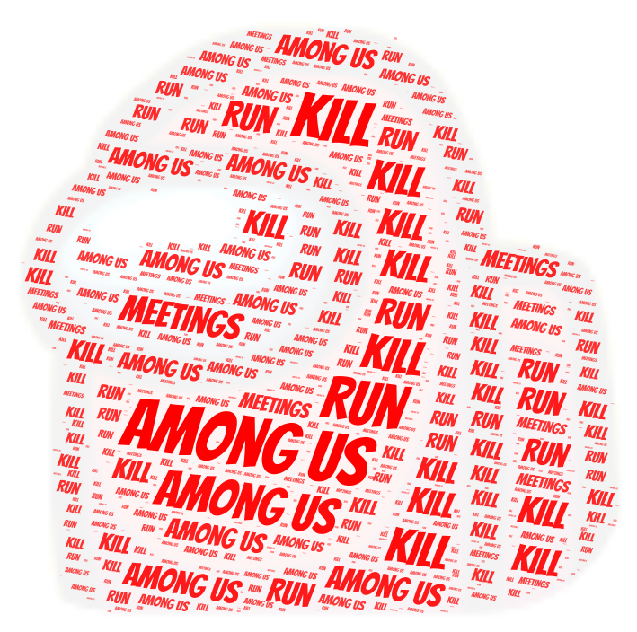 among us – WordArt.com