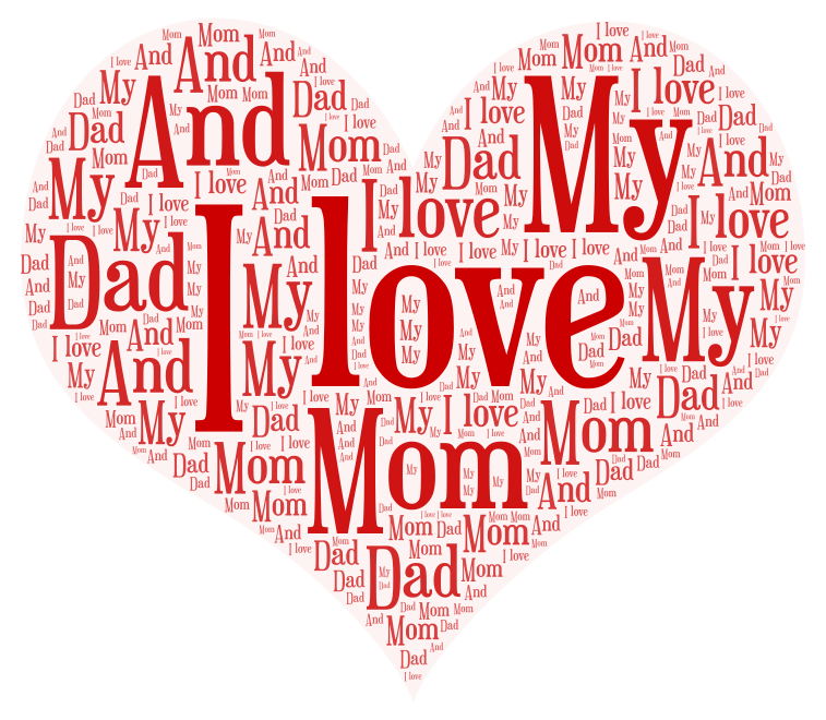 Mom and dad – WordArt.com