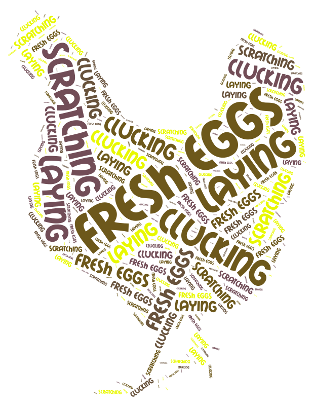 chicken-wordart