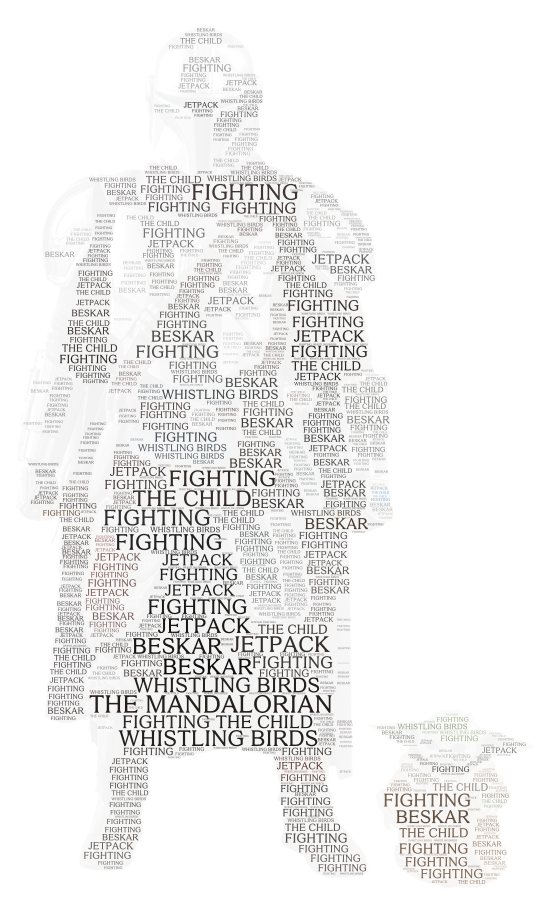 The Mandalorian - WordArt.com