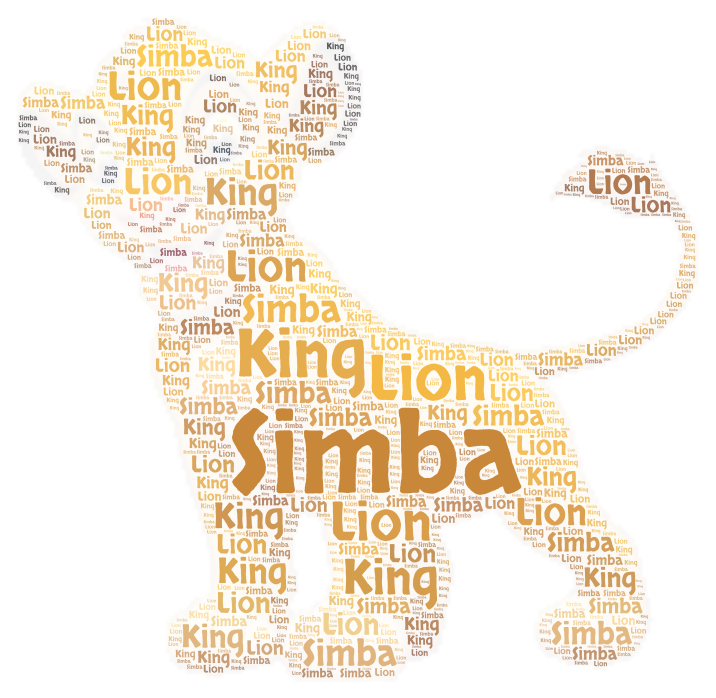 lion-king-wordart