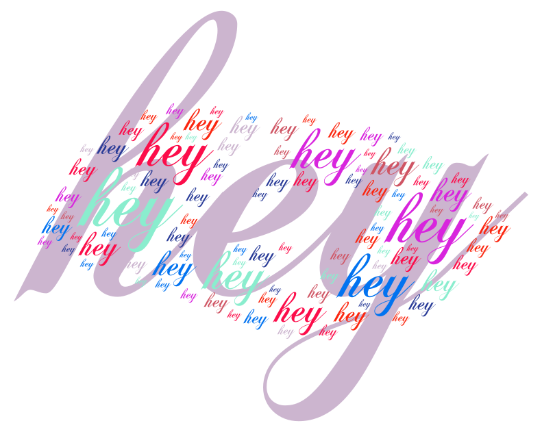 hey-wordart