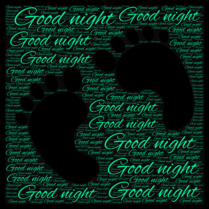 good-night-wordart