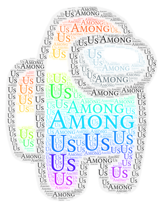 Rainbow among us - WordArt.com