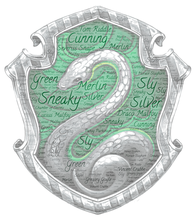 Slytherin House - WordArt.com