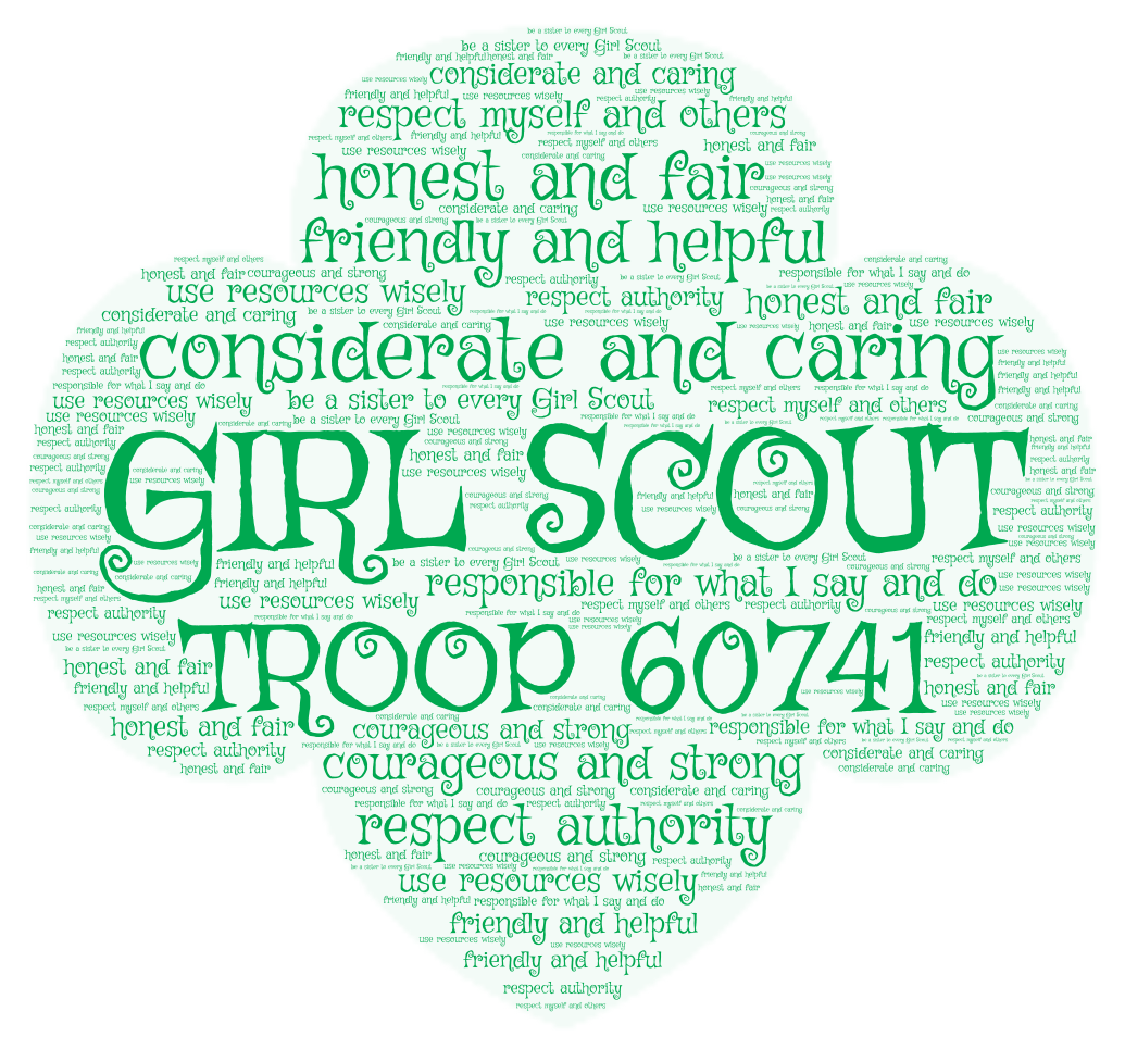 Printable Girl Scout Trefoil Logo
