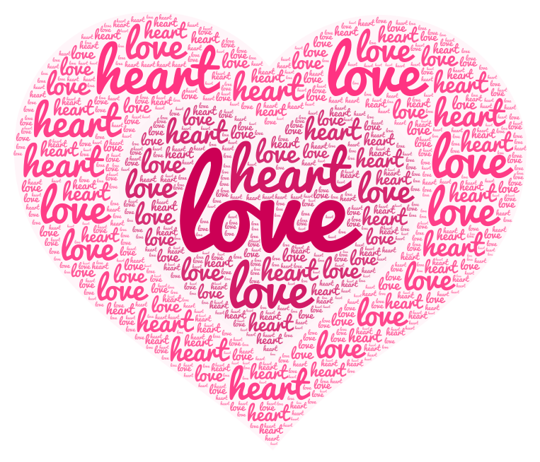 love – WordArt.com