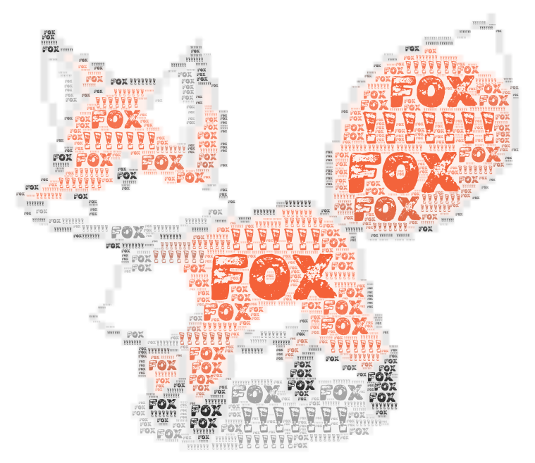 fox-wordart