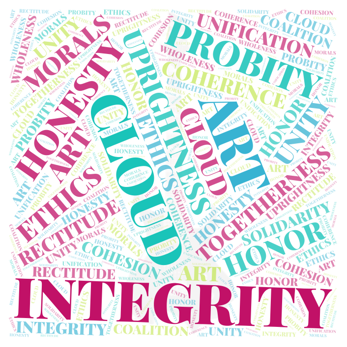 integrity-wordart