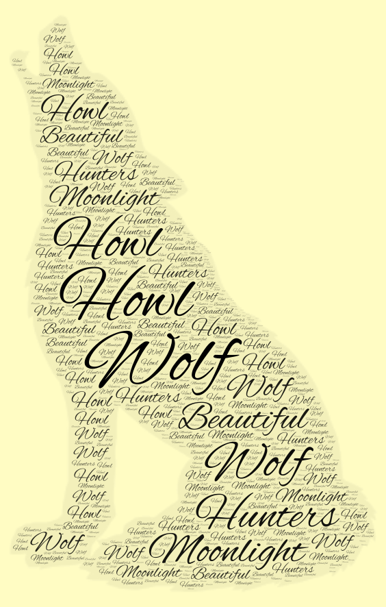 wolf-wordart