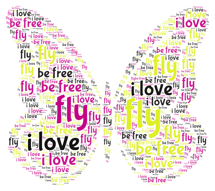 fly-wordart